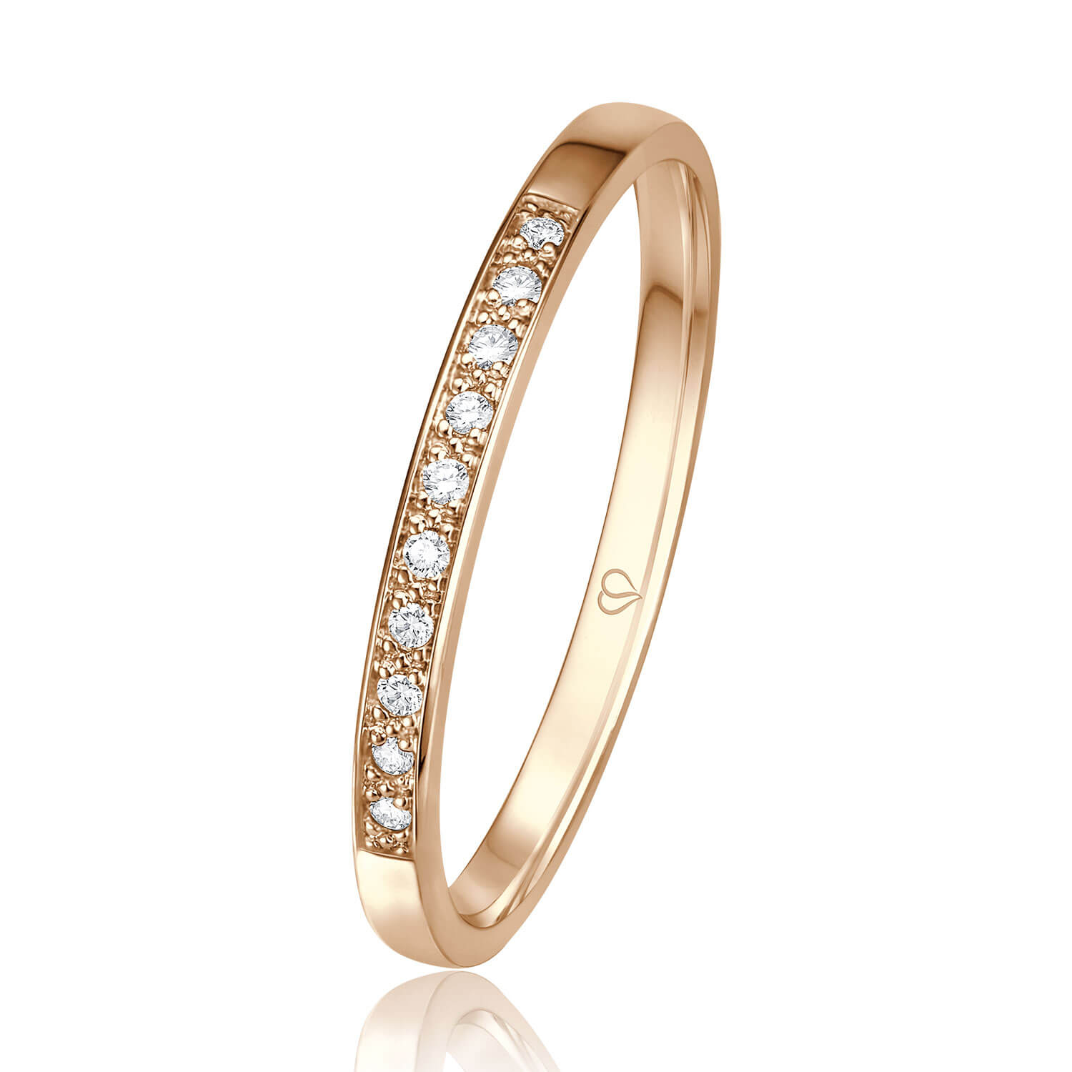 My Soul Roségold 750 10x Reihe (0,05 ct w/si) My Soul Roségold 750 10x Reihe (0,05 ct w/si)