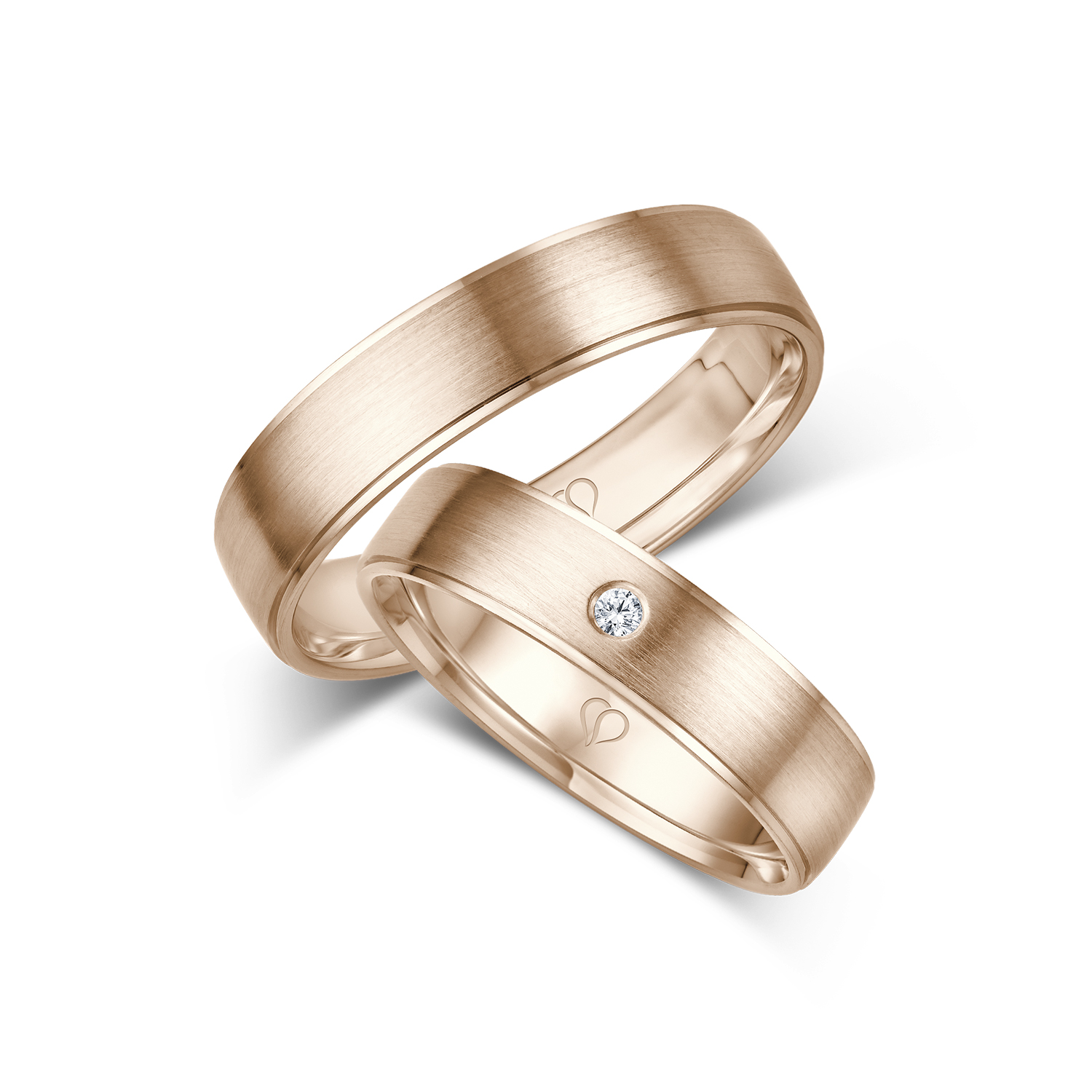 Trauringe Ambridge Ambridge 750 1 x Solitär (0,02 ct w/si) Trauringe Ambridge Ambridge 750 1 x Solitär (0,02 ct w/si)