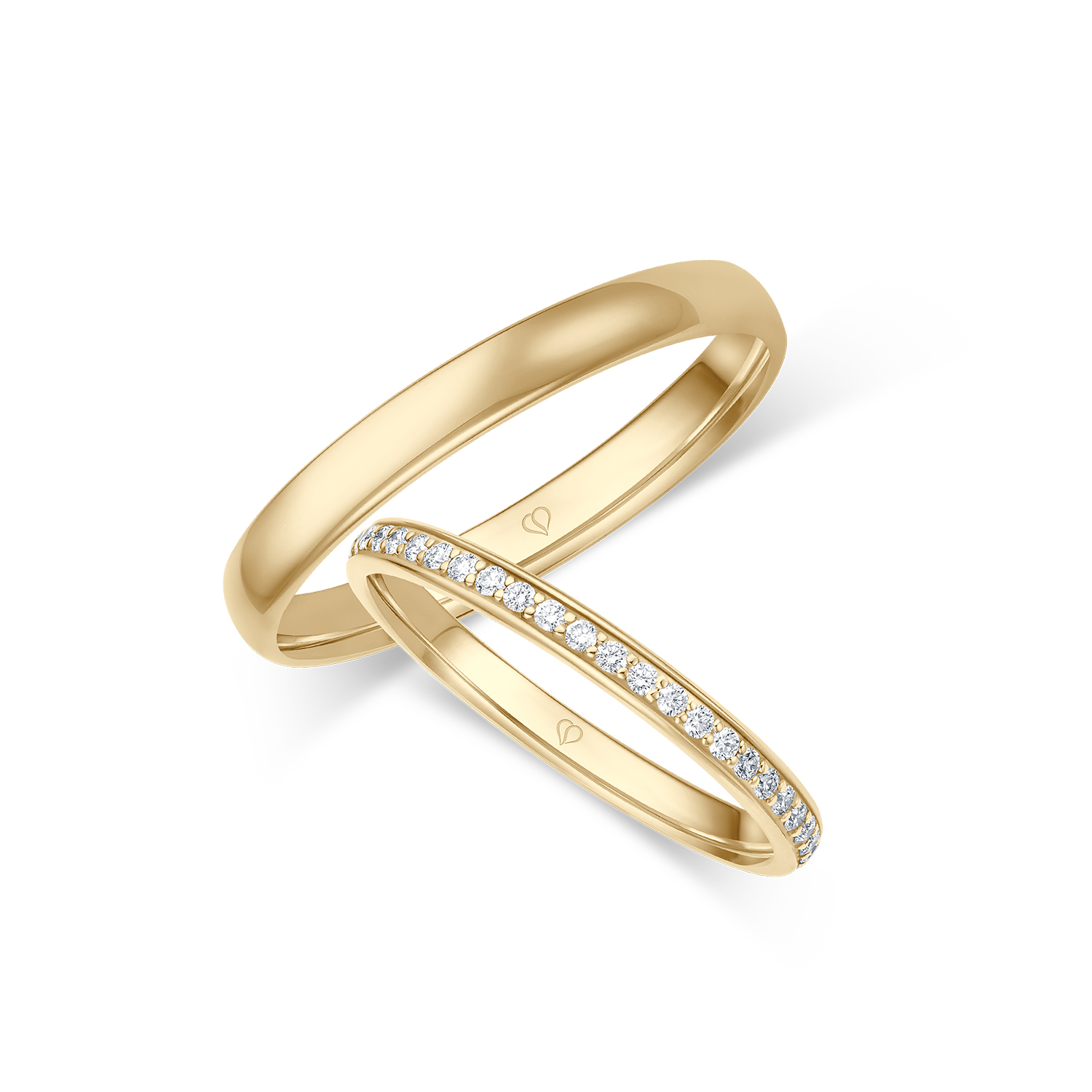 Trauring Gelbgold Gelbgold 585 47 x verteilt (0,33ct w/if) Trauring Gelbgold Gelbgold 585 47 x verteilt (0,33ct w/if)