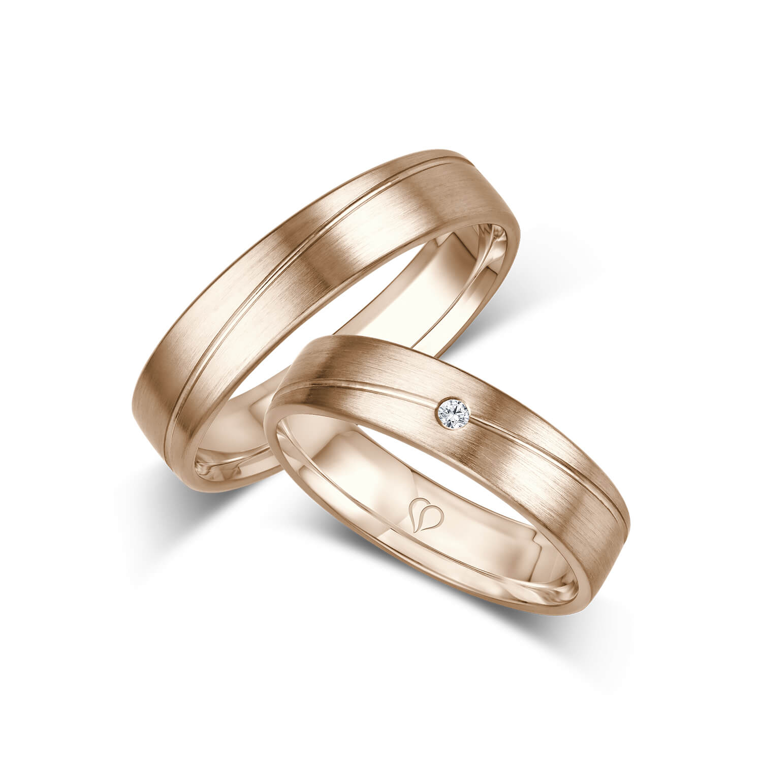 Trauringe Ambridge Ambridge 750 1 x Solitär (0,02 ct w/si) Trauringe Ambridge Ambridge 750 1 x Solitär (0,02 ct w/si)