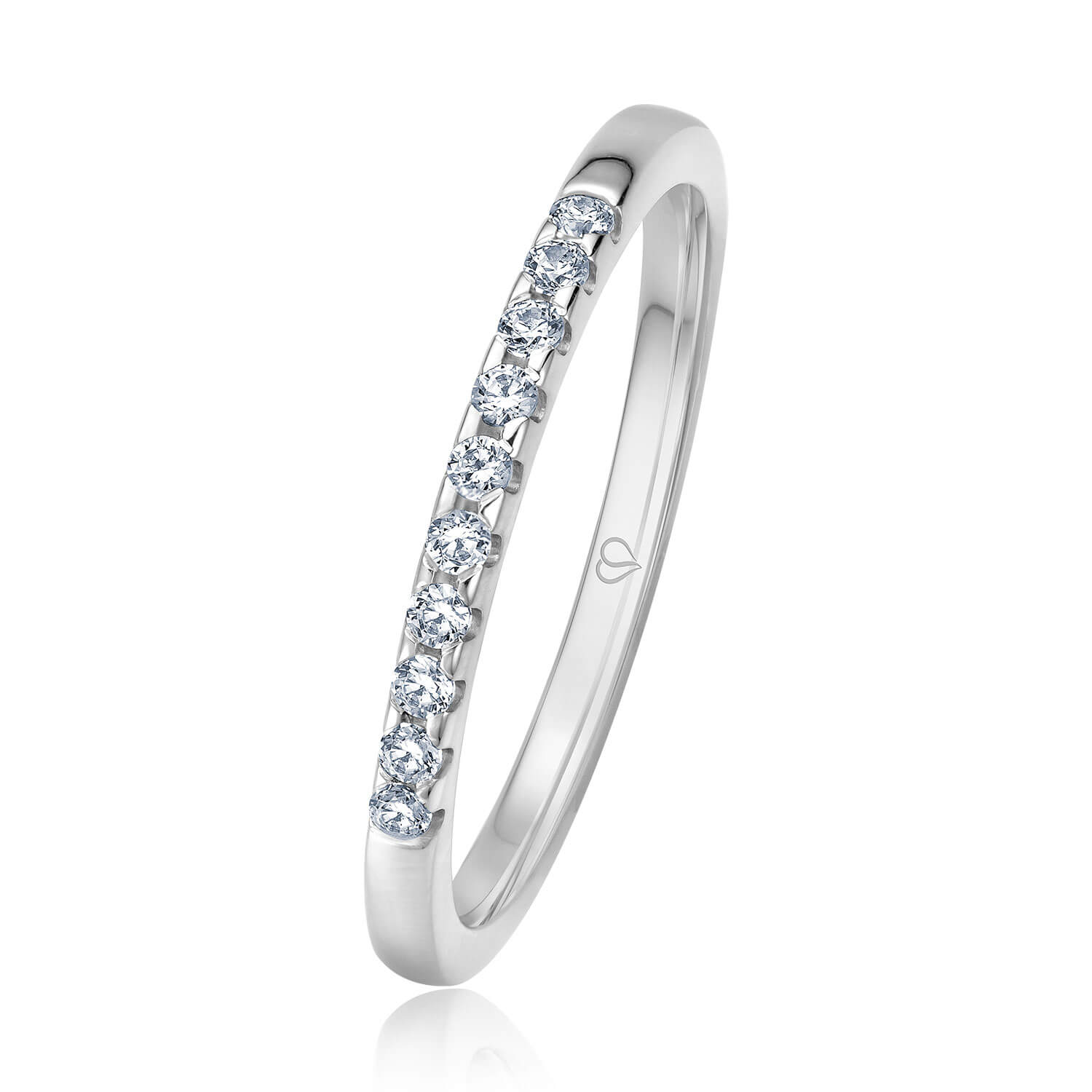 My Fortune Weißgold 585 10x Reihe (0,15 ct w/si)